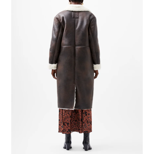 French Connection Arizona Faux Shearling Coat